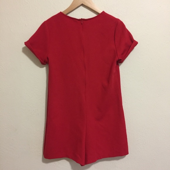 ❤️Zara red romper size S❤️ - Picture 4 of 6